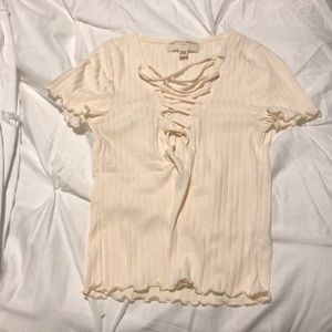 Cream T-shirt
